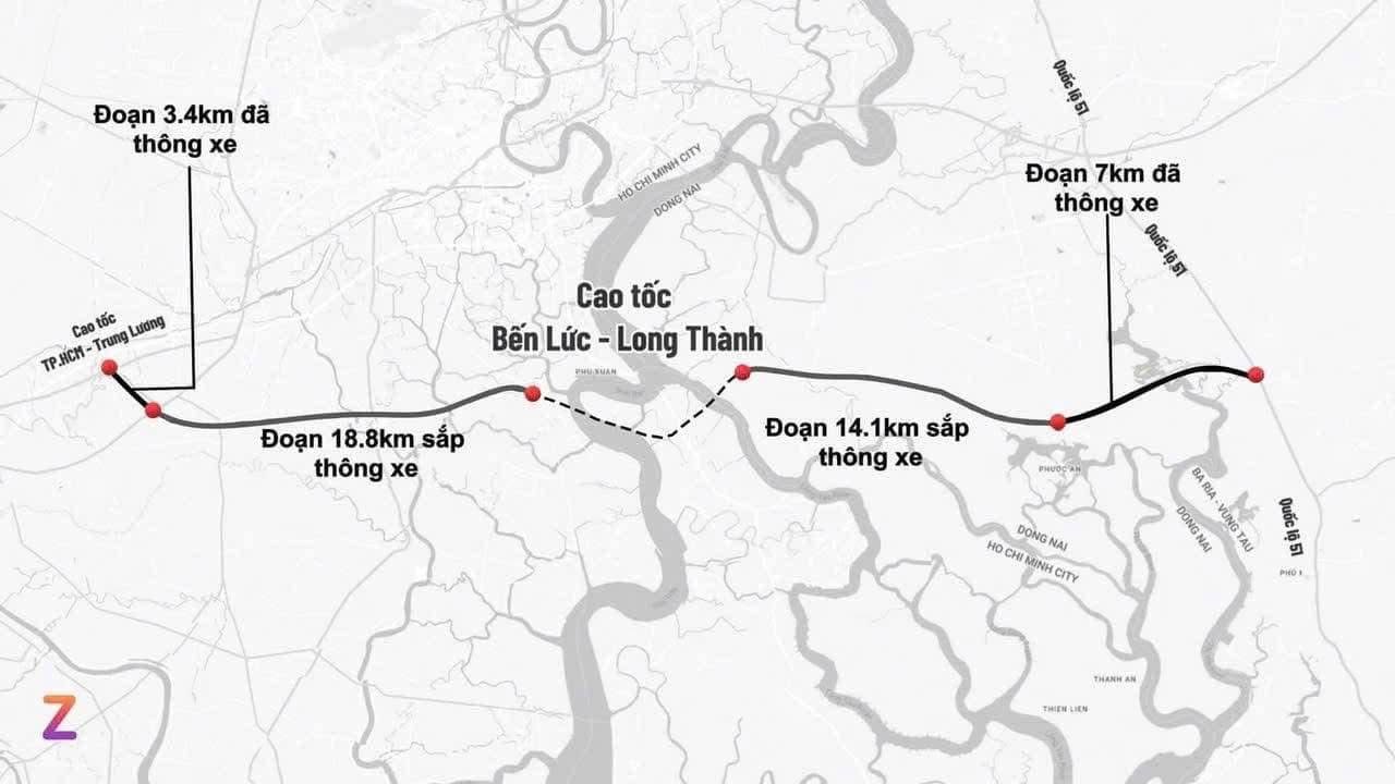 Cao tốc Bến Lức - Long Thành