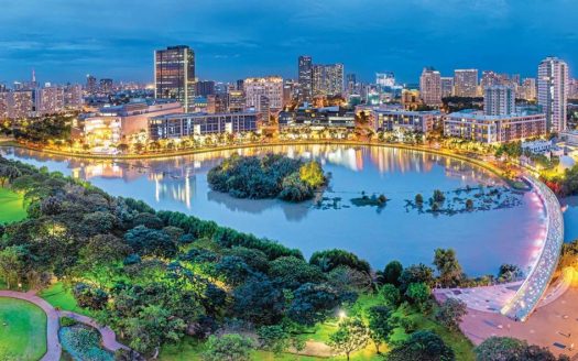 Hồ Bán Nguyệt Phú Mỹ Hưng